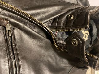 Chaqueta Schott Cuero Bovino Aviador