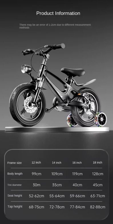 Bicicleta infantil sin ruedines 