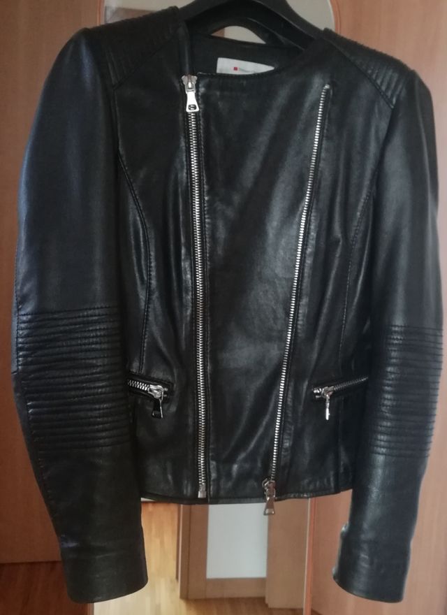 Giacca Street One da biker in pelle da donna