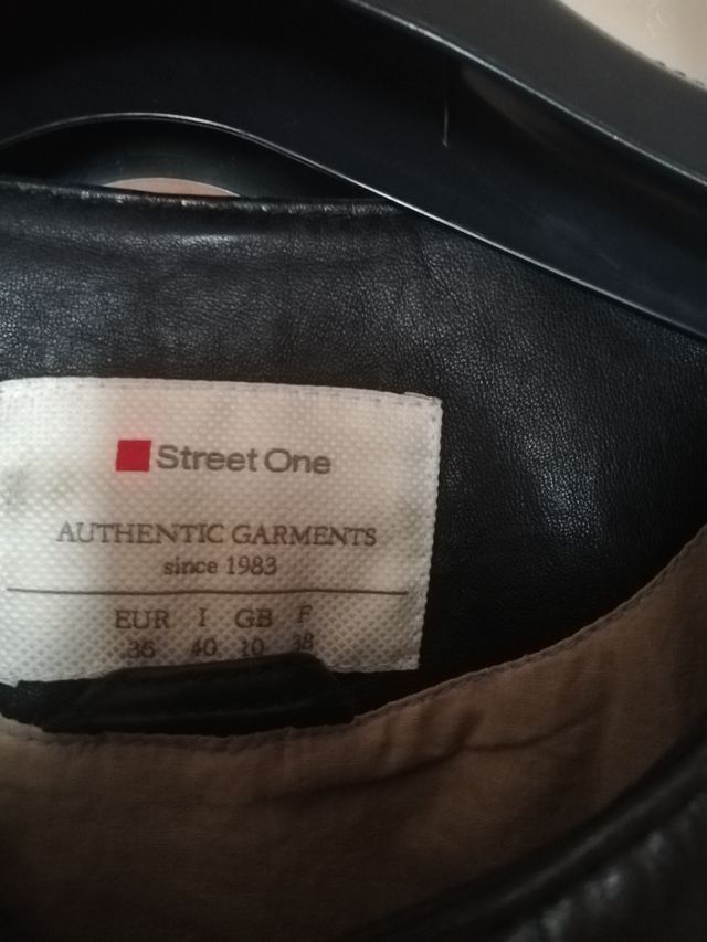 Giacca Street One da biker in pelle da donna