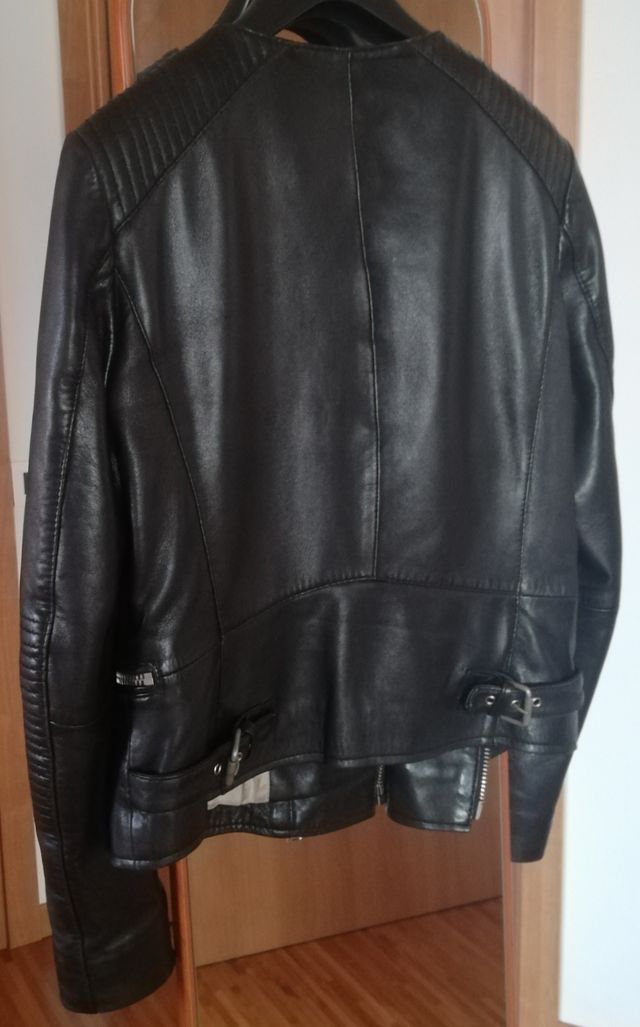 Giacca Street One da biker in pelle da donna