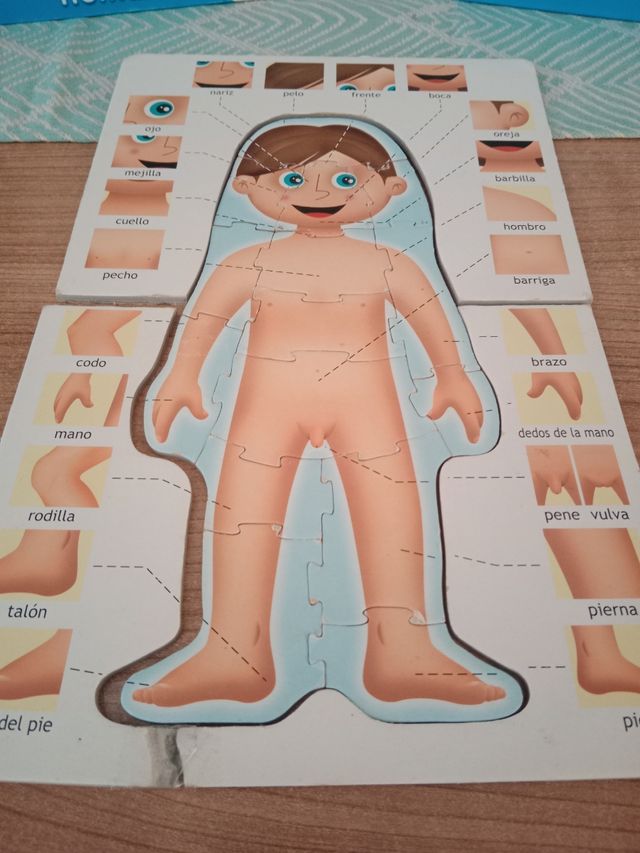 Puzzle Cuerpo humano.