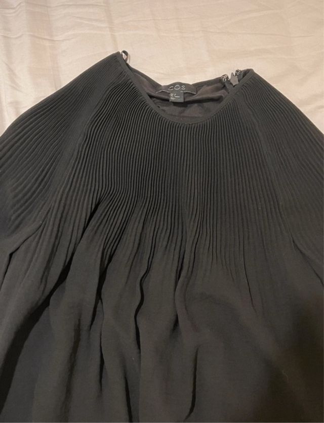 Vestito nero COS scamiciato taglia S