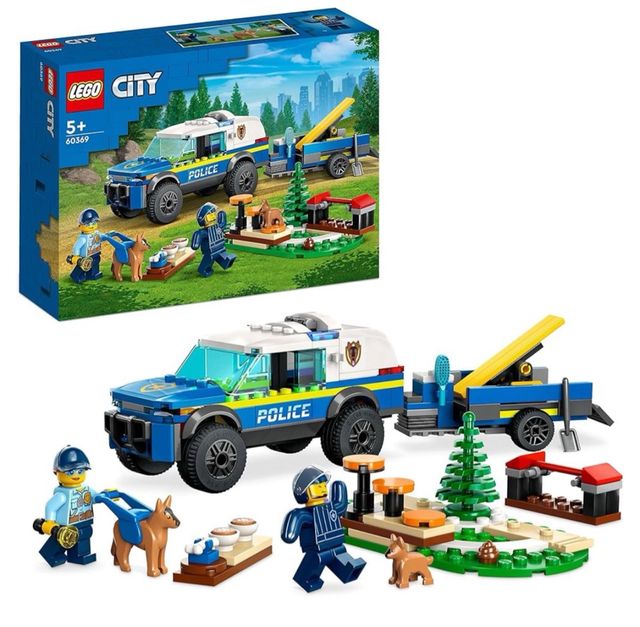 El set LEGO City Entrenamiento Móvil para Perros