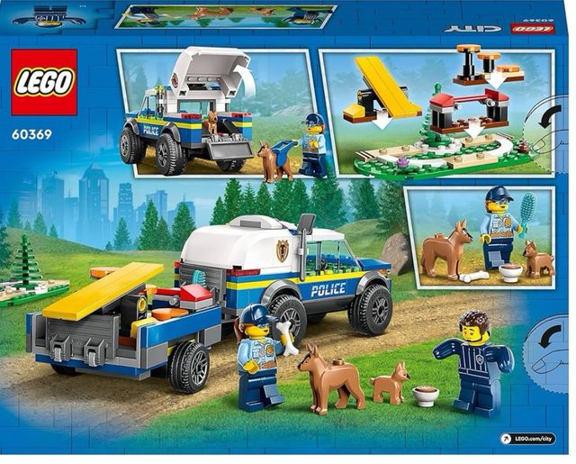 El set LEGO City Entrenamiento Móvil para Perros