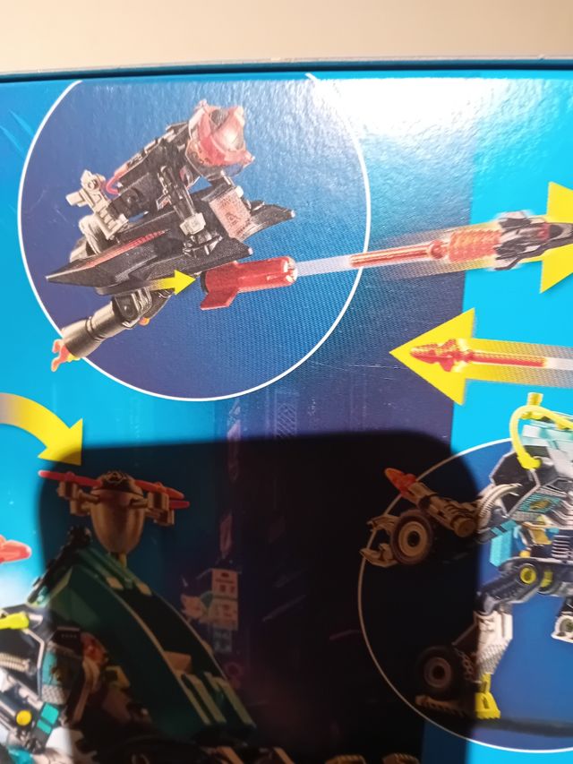 Playmobil policía coche y robot nuevos