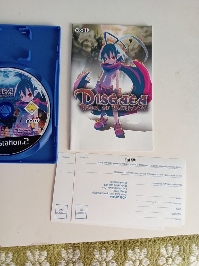 Disgaea Hour of Darkness PS2