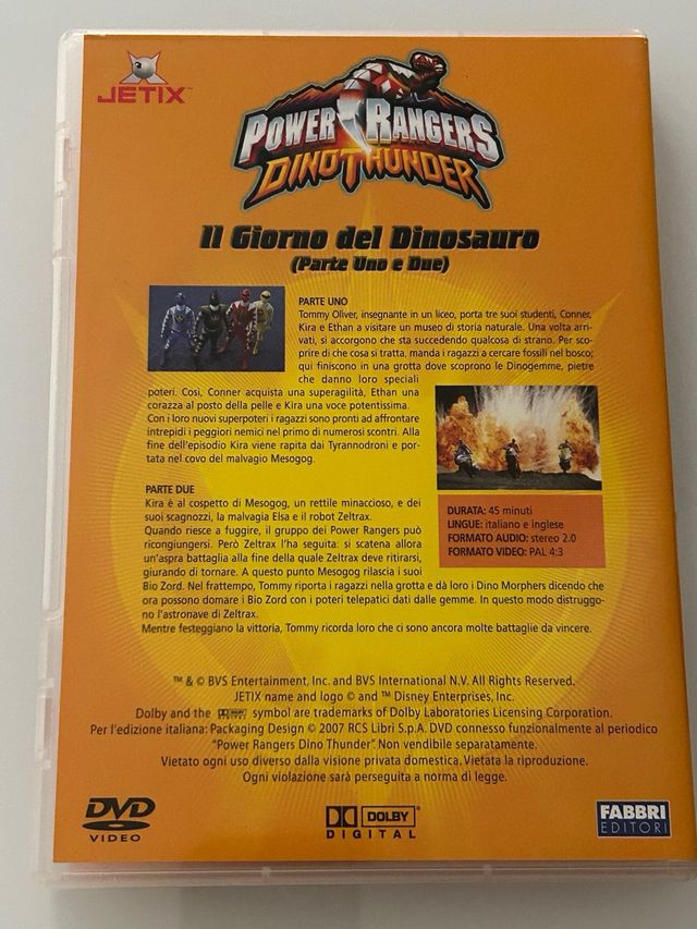 DVD Power Rangers