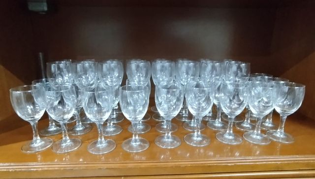 Copas de vino y licor