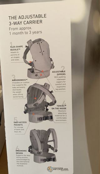 Mochila portabebe Besafe