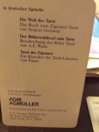 Tarot Gitano 1 edic. New York