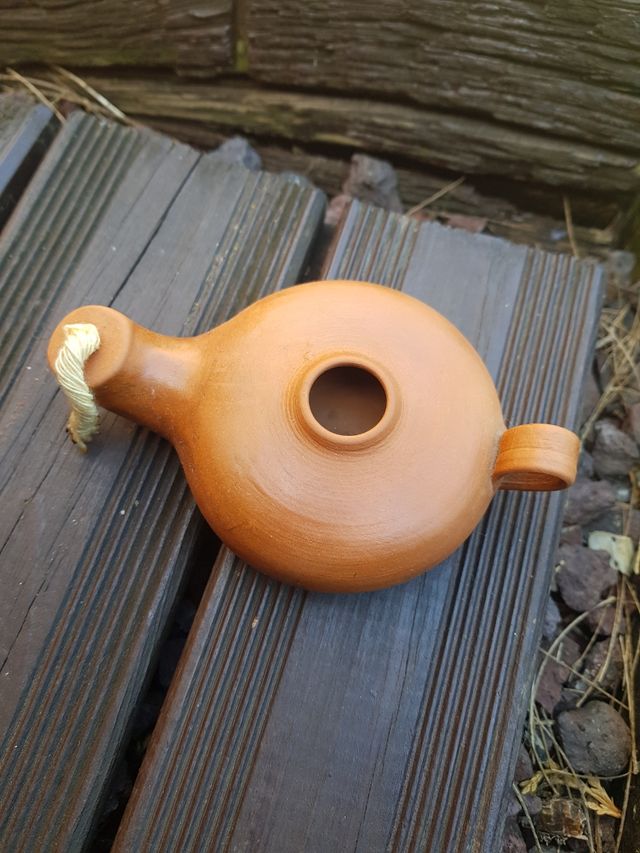 Lámpara Aladino candil de aceite y cera