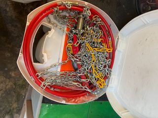 Cadenas de coche nuevas sin uso