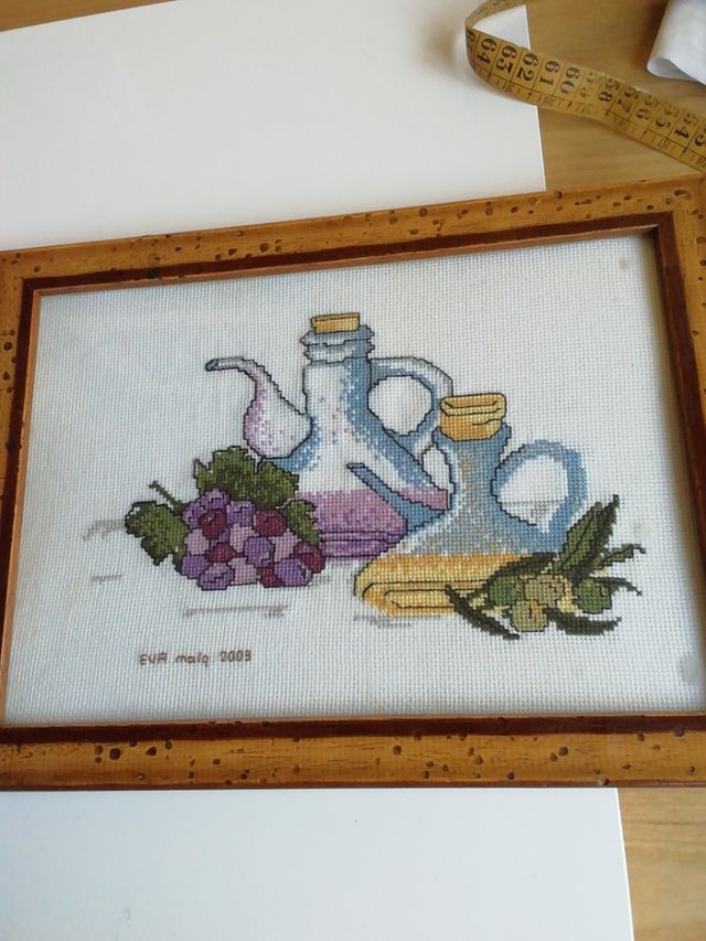 Cuadro a punto de cruz