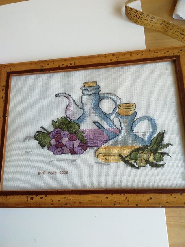 Cuadro a punto de cruz