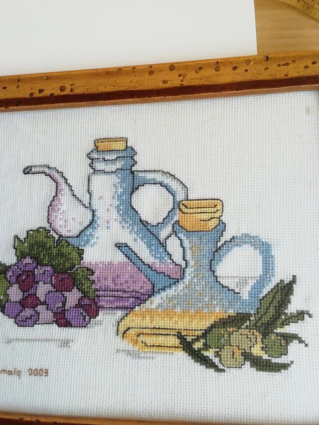 Cuadro a punto de cruz