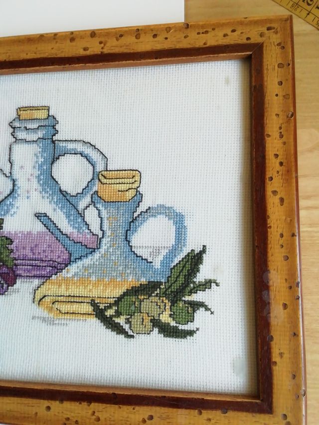 Cuadro a punto de cruz