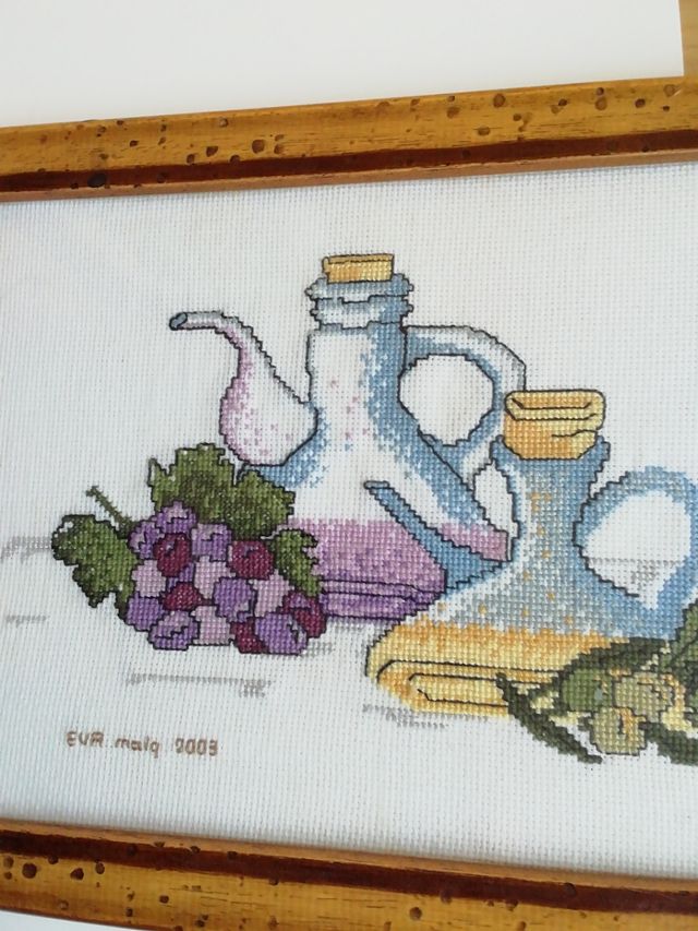 Cuadro a punto de cruz