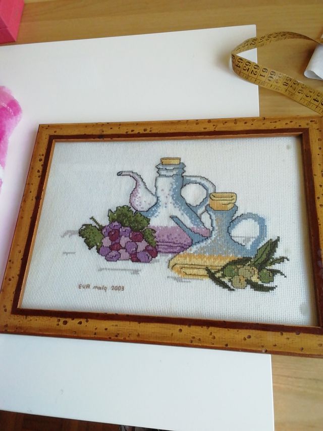 Cuadro a punto de cruz