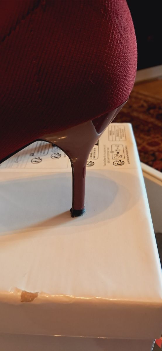 Botín Elástico Burdeos