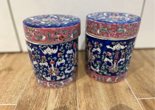 Jarrones chinos de porcelana