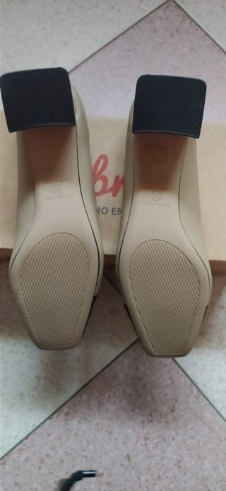Zapatos de tacón( beige) 