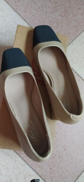 Zapatos de tacón( beige) 