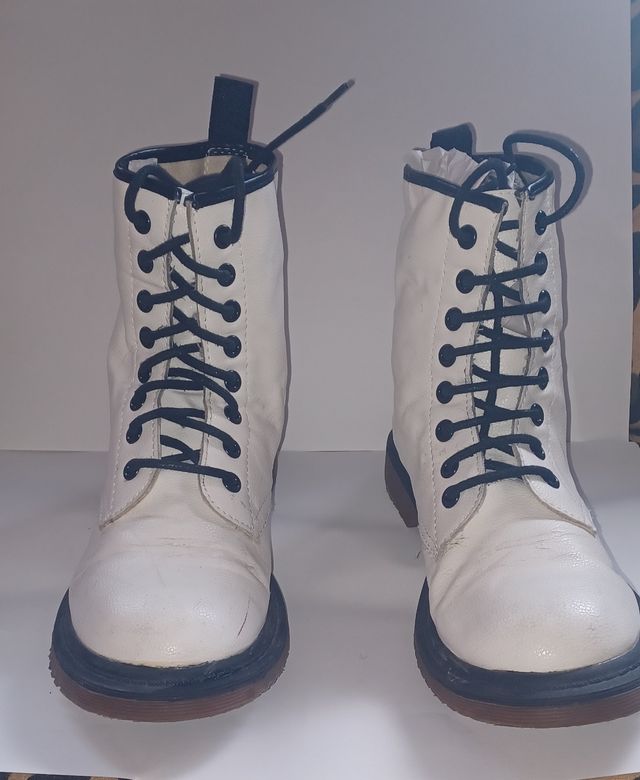 Botas militares blancas 40/41