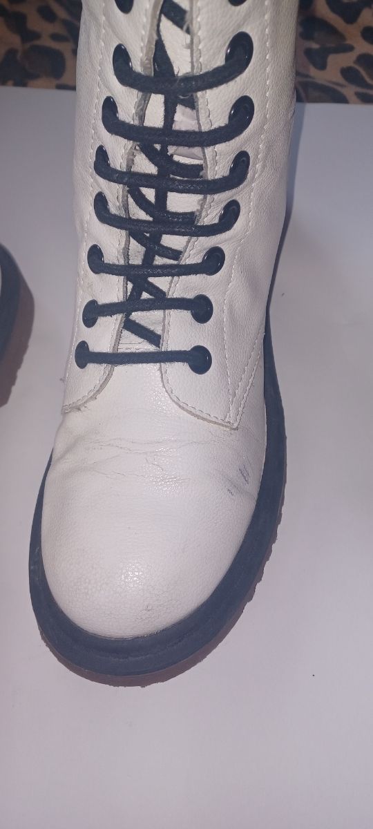 Botas militares blancas 40/41