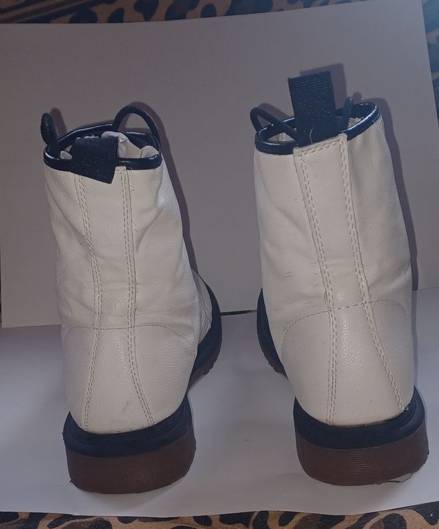 Botas militares blancas 40/41