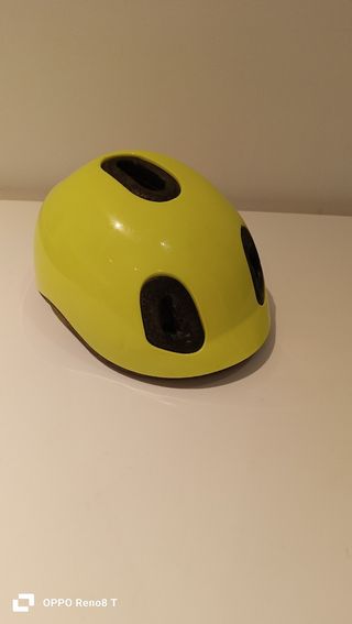 Casco bicicleta bebe.