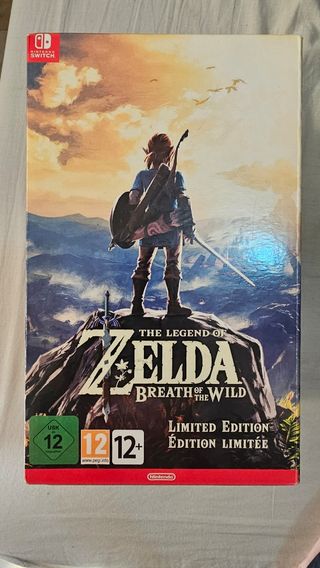 Zelda Breath of the wild coleccionista nintendo 