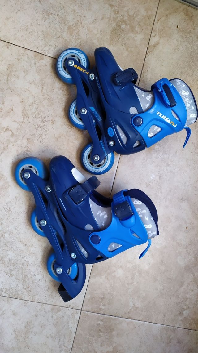 Patines azules