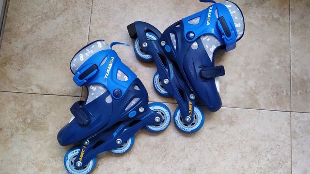 Patines azules