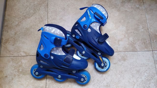 Patines azules