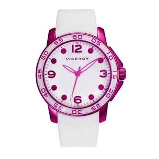 Reloj Viceroy blanco y rosa