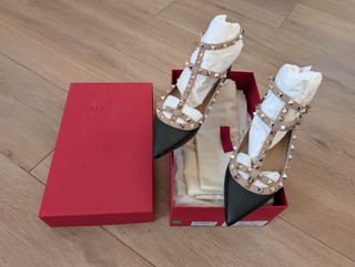 Bailarinas Valentino Rock Stut. Talla 40