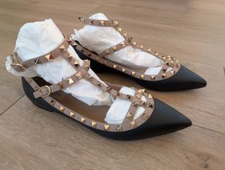 Bailarinas Valentino Rock Stut. Talla 40