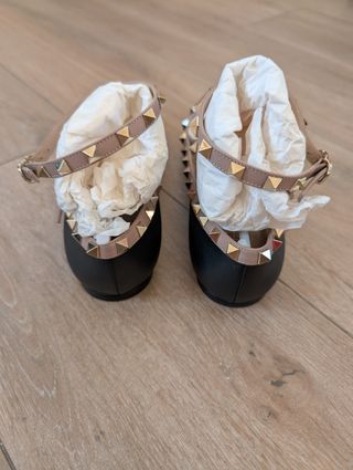 Bailarinas Valentino Rock Stut. Talla 40