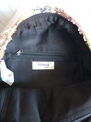 Mochila lentejuelas 
