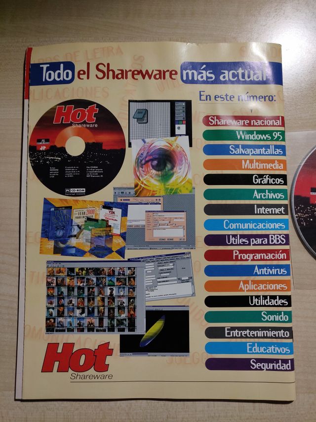 Revista HOT Shareware Nº 38 (Incluye PC CD-ROM)