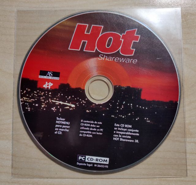 Revista HOT Shareware Nº 38 (Incluye PC CD-ROM)