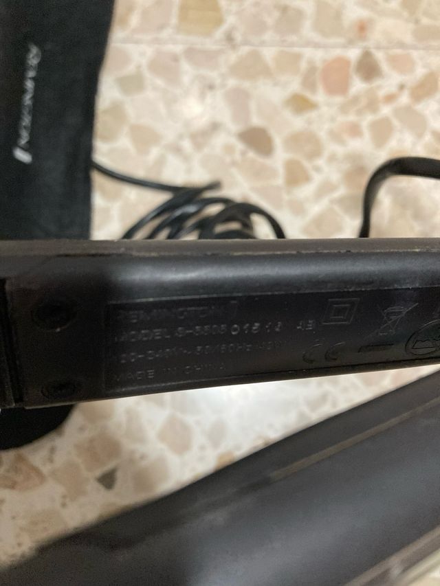 Plancha pelo remington