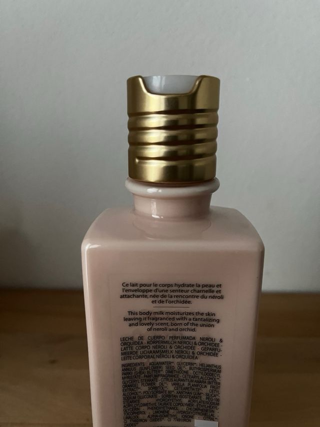 L’occitane neroli orchidee body milk lait parfum