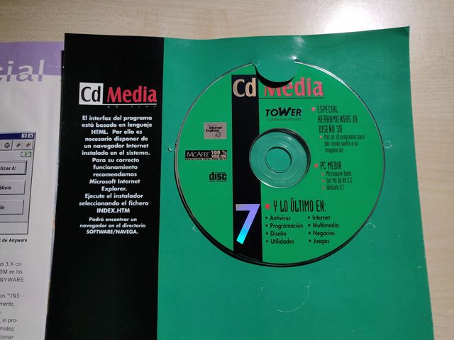Revista CD MEDIA Nº 7 (Incluye CD-ROM)