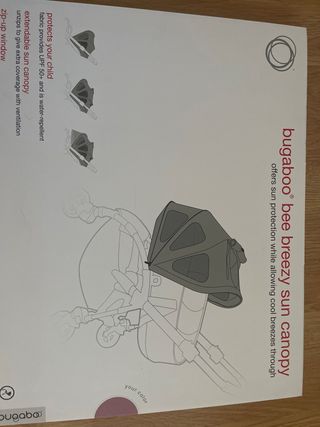 Capota ventilada bugaboo bee5