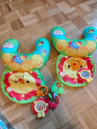 Cojín Actividades Léon para bebés