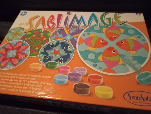 Sablimage. Juego arena para dibujat