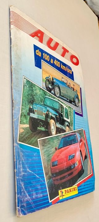 ALBUM AUTO FIGURINE PANINI "COMPLETO" DA 100 A 400