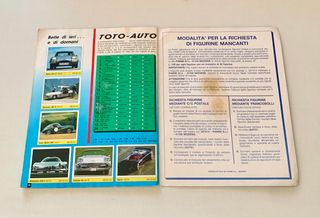 ALBUM AUTO FIGURINE PANINI "COMPLETO" DA 100 A 400